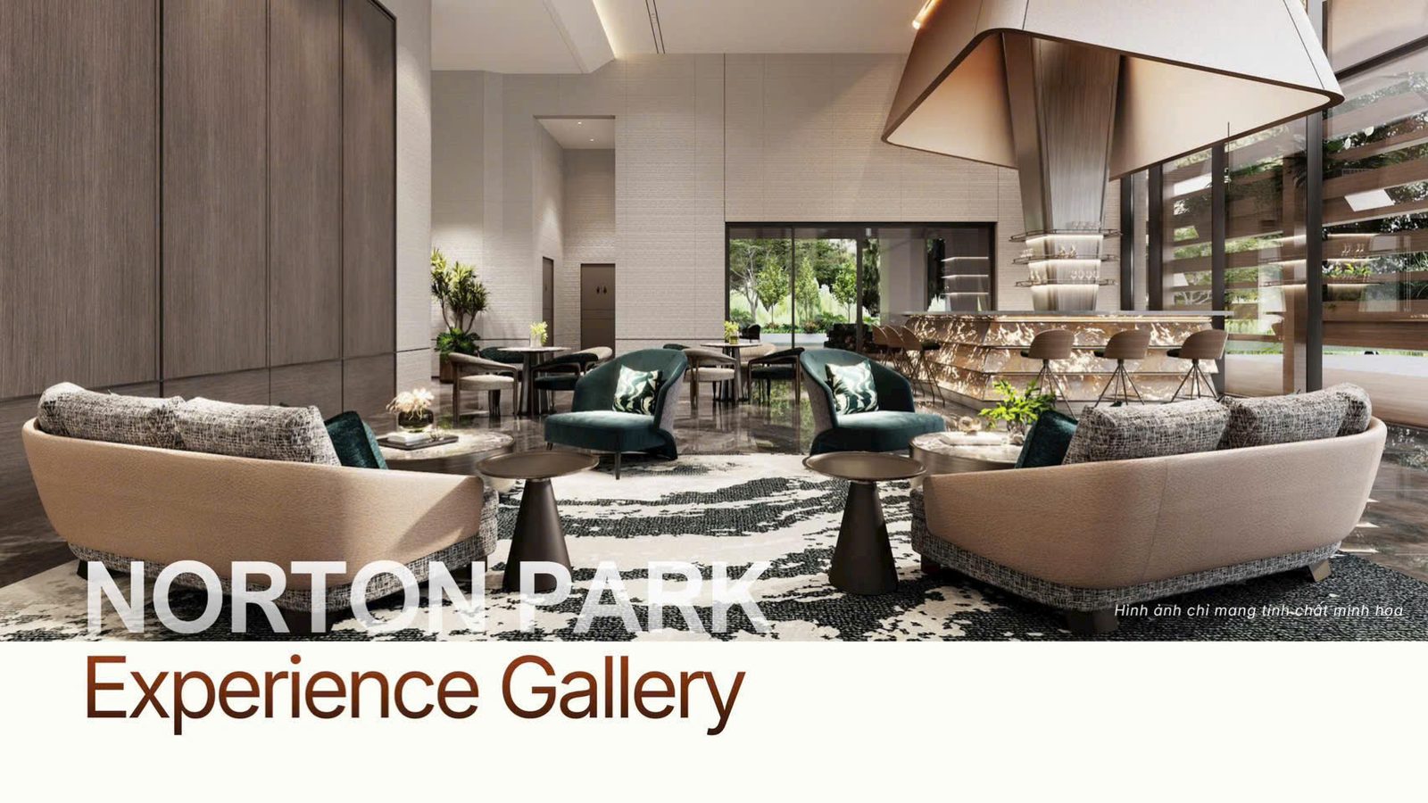 Sảnh đón và không gian lounge sang trọng