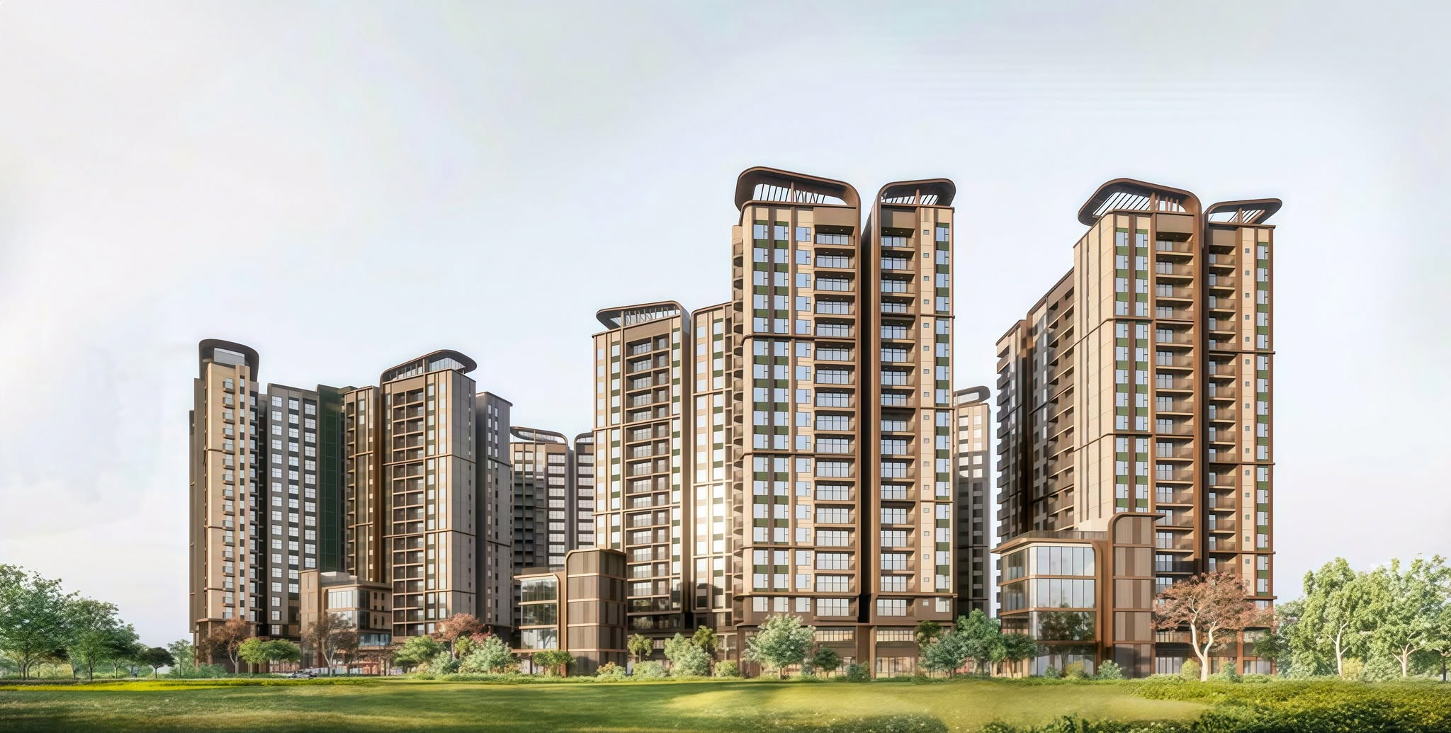 Phối cảnh tổng thể dự án Norton Park Gamuda Land